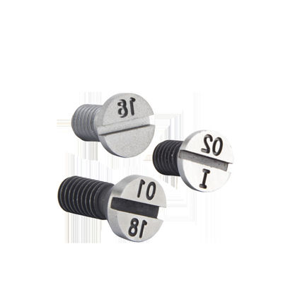 Screw Type SKD61 Steel Mold Date Insert Die Casting Parts Mold Date Inserts